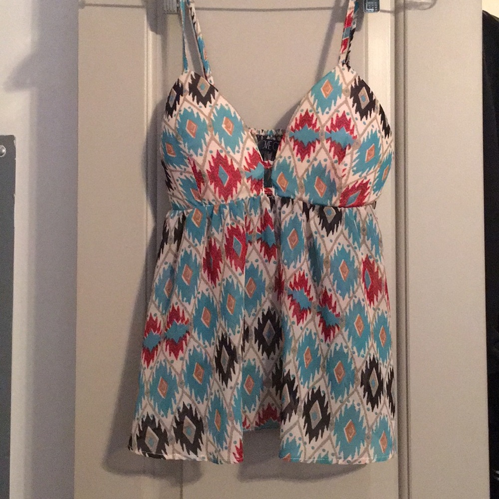 Tribal print cami